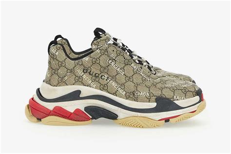 gucci x balenciaga mens speed runner|gucci balenciaga triple s.